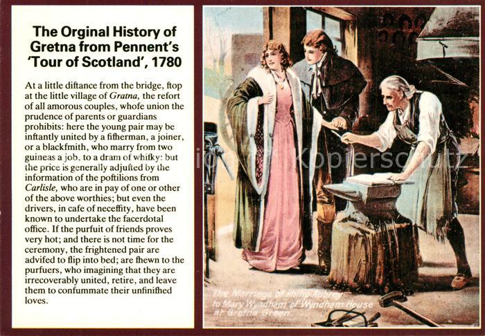Schmied Gretna Green Marriage Philip Aubrey Mar