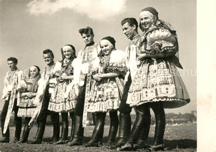 Trachten Tschechien Moravske Slovacko Kyjovske Kroje