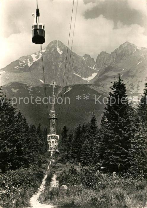 Seilbahn Tatransky Narodny Park Lanovka na Lomnicky Stit