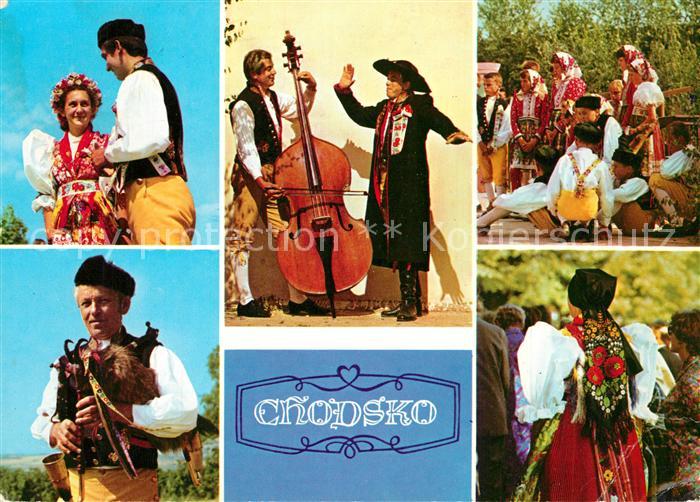 Trachten Tschechoslowakei Chodsko Cello Dudelsac