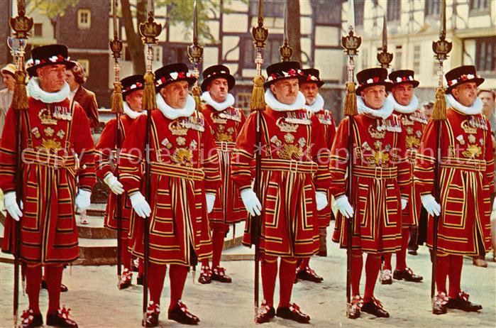 Leibgarde Wache Yeomen Warders Tower of London