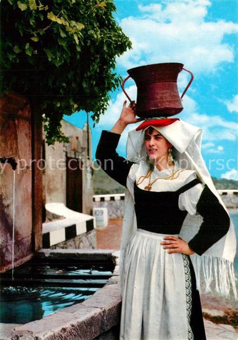 Trachten Italien Abruzzo  Pettorano sul Gizio Portatrice