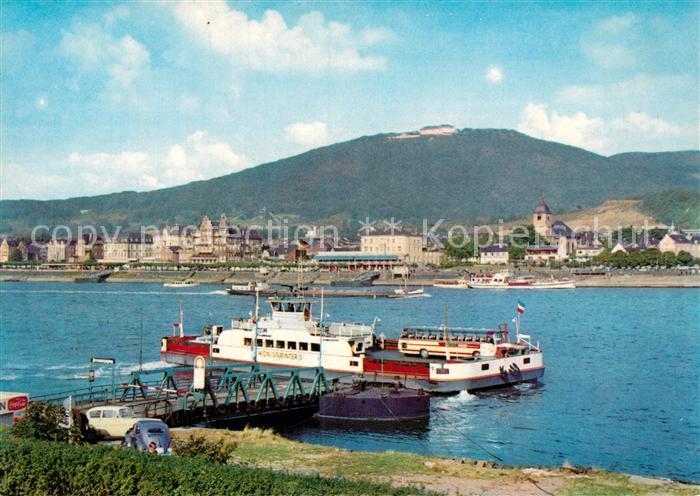 Faehre Ferry Bac Traghetto-- Rheinfaehre Koenigswinter