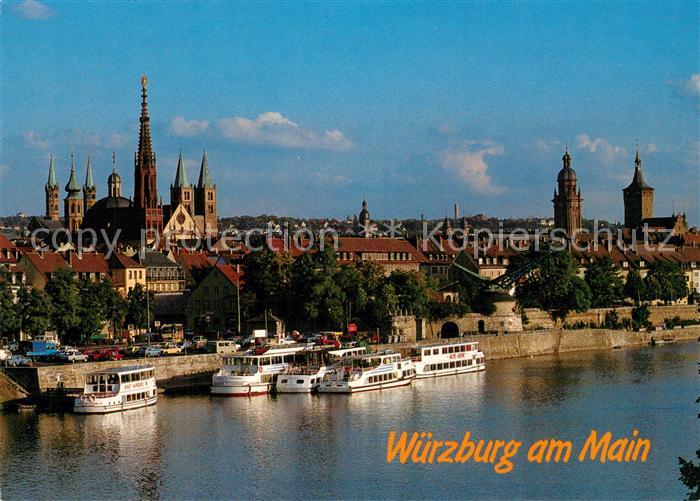 Motorschiffe Würzburg Mainufer