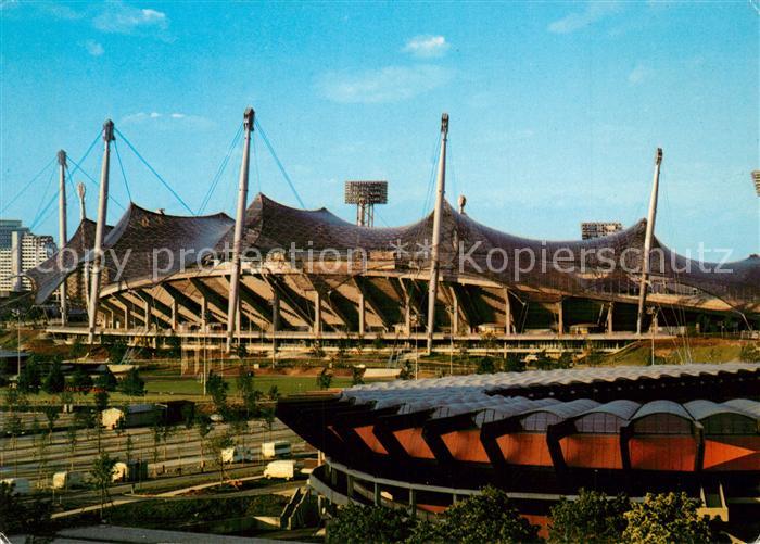 Stadion Stadium Estadio-- Muenchen Olympiastadion Olympiapark Radstadion