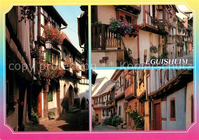 Eguisheim Haut Rhin Maisons Alsaciennes Les Remparts