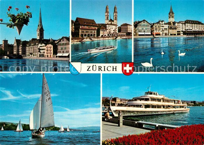 Motorschiffe Helvetia Zürich Fraumünster Zunfthaus z