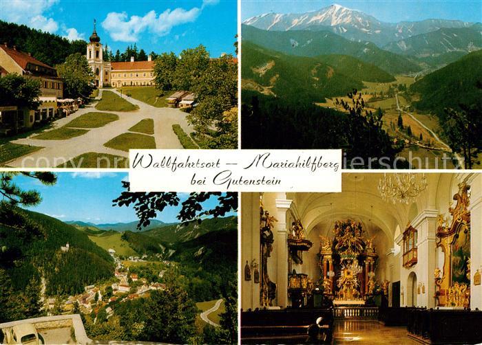 Gutenstein Niederoesterreich Mariahilfberg Wallfahrtskirche