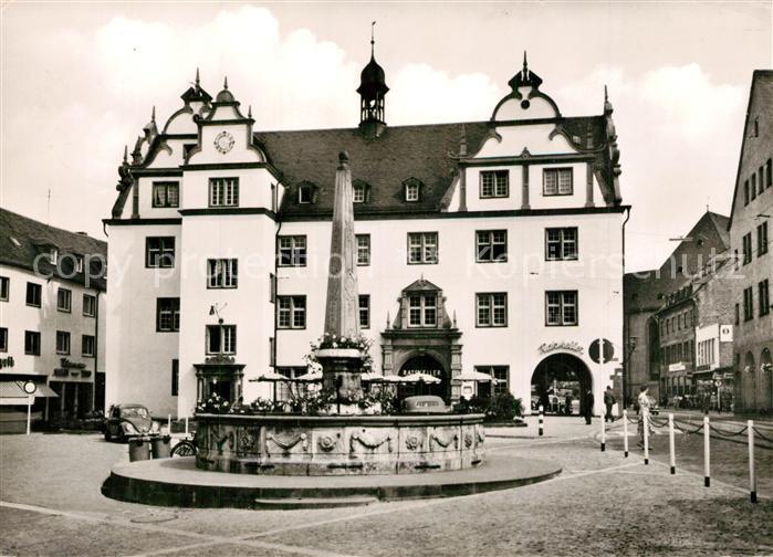 Darmstadt Rathaus Marktbrunnen