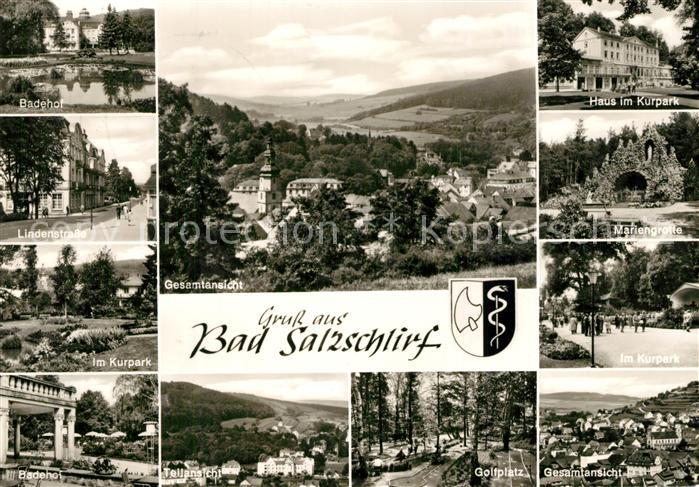 Bad Salzschlirf Mariengrotte Lindenstrasse Badehof