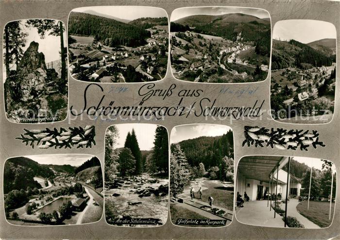 Schoenmuenzach Verlobungsfelsen Golfplatz Kurpark