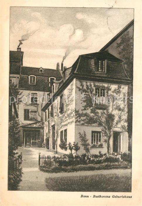 Bonn Rhein Beethovens Geburtshaus