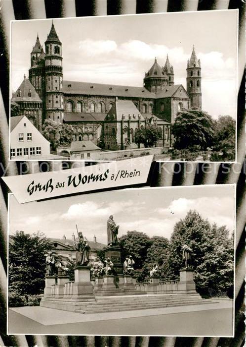 Worms Rhein Denkmal Schloss