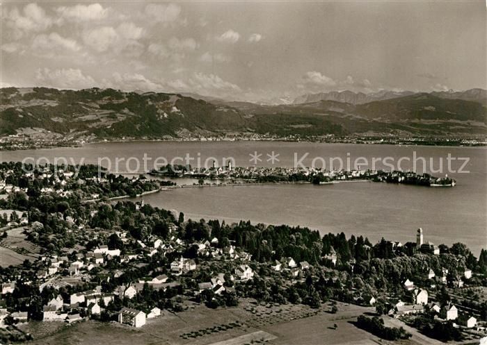 Lindau Bodensee Fliegeraufnahme Schachen