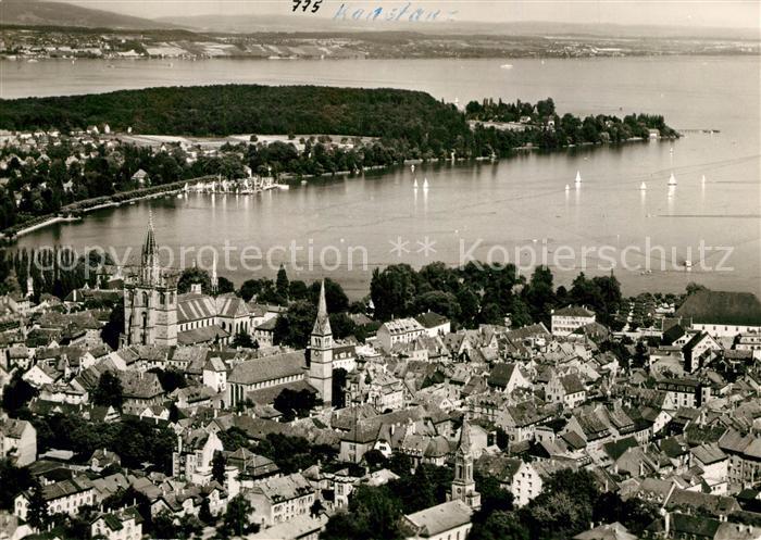 Konstanz Bodensee Fliegeraufnahme