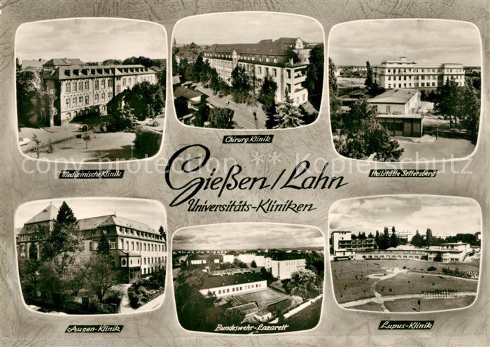 Giessen Lahn Heilstaette Seltersberg Chirurg. Klinik Lupus-Klinik