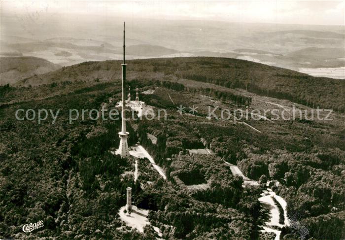Dannenfels Fliegeraufnahme Donnersberg-Gipfel Ludwigsturm Fernsehturm