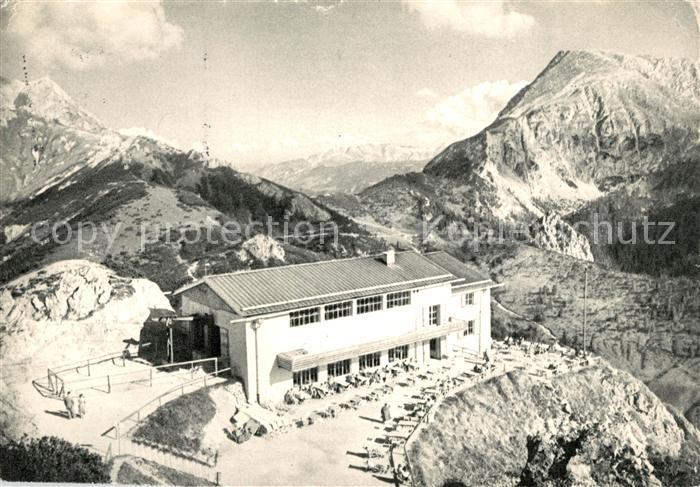 Berchtesgaden Jennerbahn-Bergstation Berggaststaetten Schneibstein