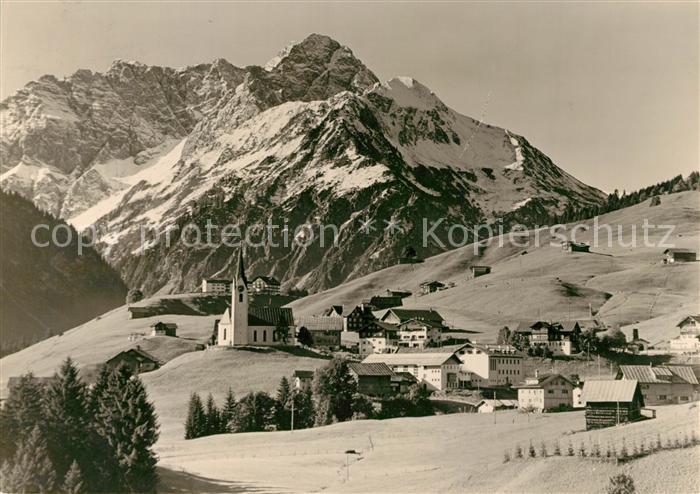 Mittelberg Kleinwalsertal Hirschegg Widderstein