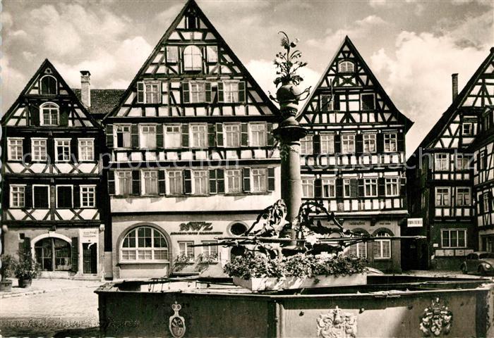 Schorndorf Wuerttemberg Marktbrunnen