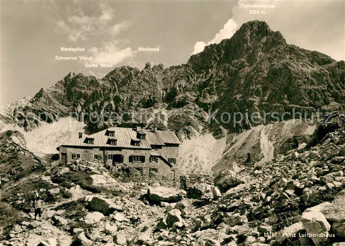 Prinz Luitpold Haus Nordspitze Schwarze Wand Madonna
