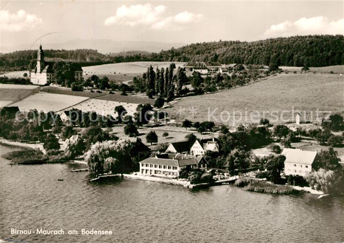 Maurach Birnau Fliegeraufnahme Gasthaus Seehalde
