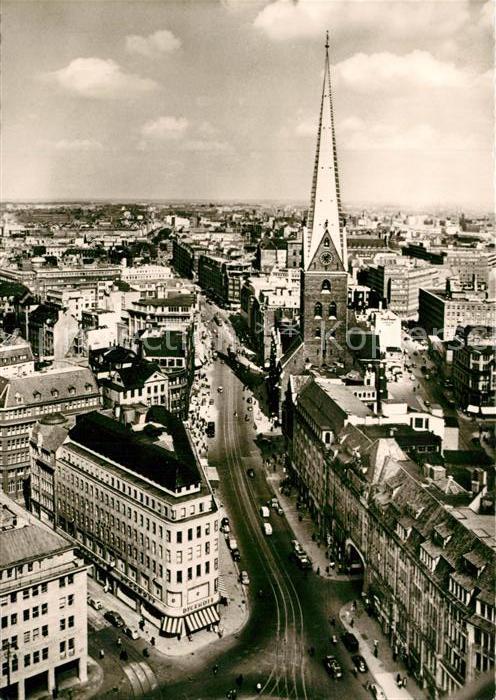 Hamburg Blick vom Rathausturm