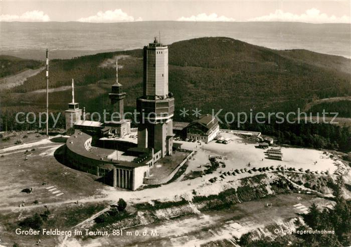 Feldberg Taunus Fliegeraufnahme