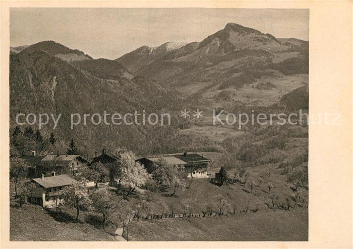 Oberaudorf Berggasthof Hocheck Spitzstein Inntaler Berge