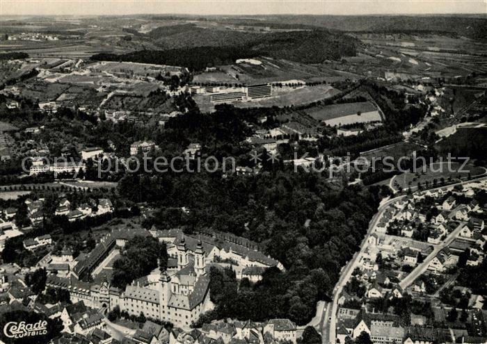 Bad Mergentheim Fliegeraufnahme Schloss Kurviertel