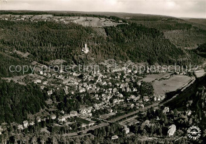 Bad Liebenzell Fliegeraufnahme