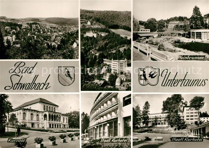 Bad Schwalbach Kurhtoel Kursaal Weinbrunnen