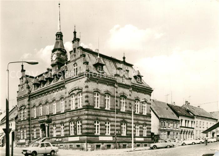 Plau Mecklenburg Rathaus
