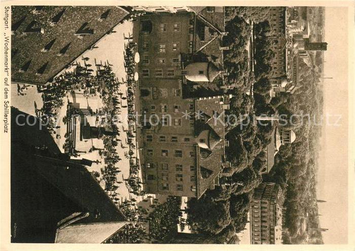 Stuttgart Wochenmarkt Schillerplatz