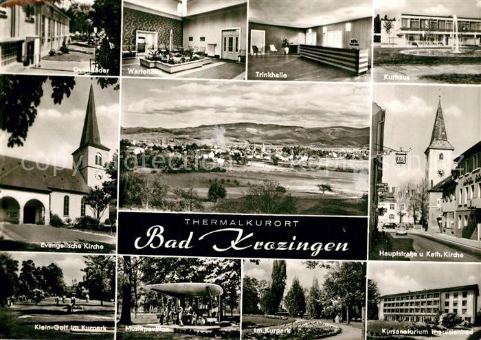 Bad Krozingen Hauptstrasse Katholische Kirche Kurhaus