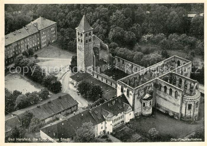 Bad Hersfeld Fliegeraufnahme
