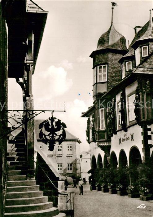 Goslar Rathaustreppe Kaiserworth