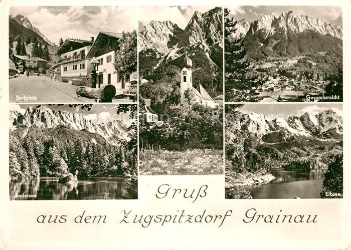 Grainau Elbsee Badersee Kirche