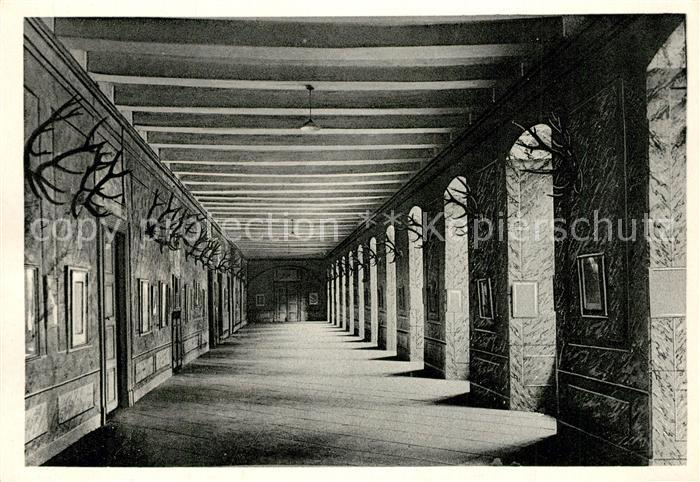 Corvey Schloss Geweihgang