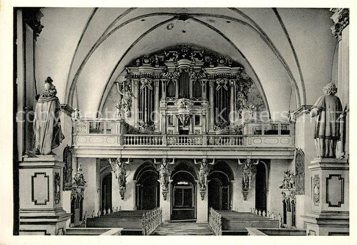 Hoexter Weser Schloss Corvey Orgel