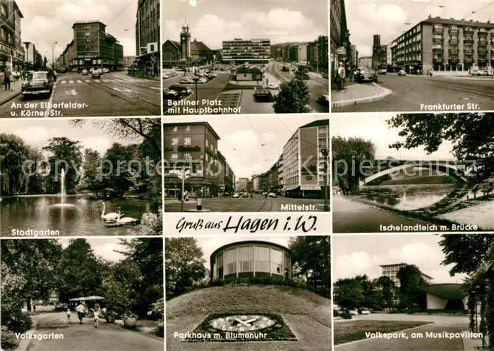 Hagen Westfalen Berliner Platz Frankfurter Str. Hauptbahnhof