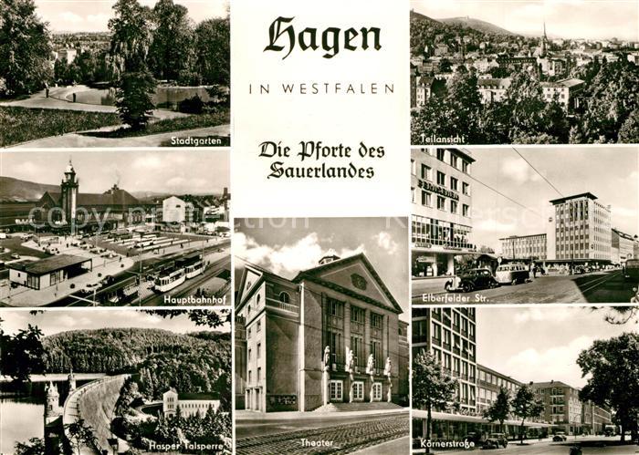 Hagen Westfalen Hauptbahnhof Elberfelder Str. Koernerstrasse