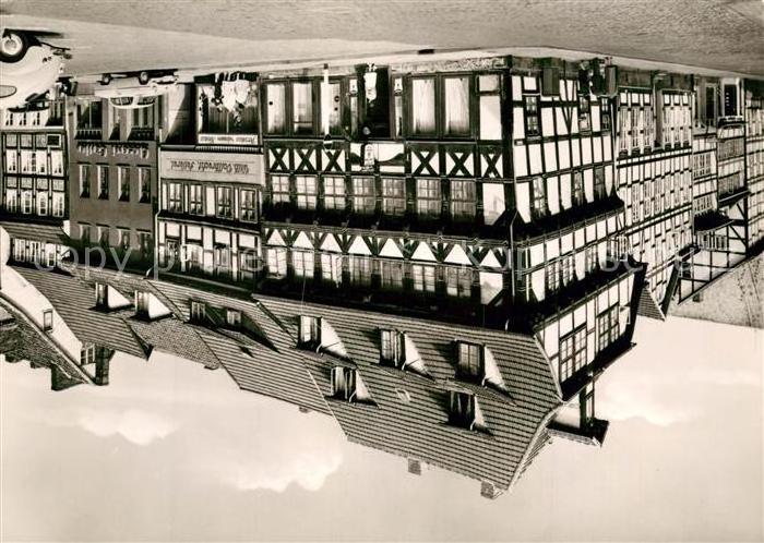 Goettingen Niedersachsen Alte Fachwerkhaeuser Papendiek