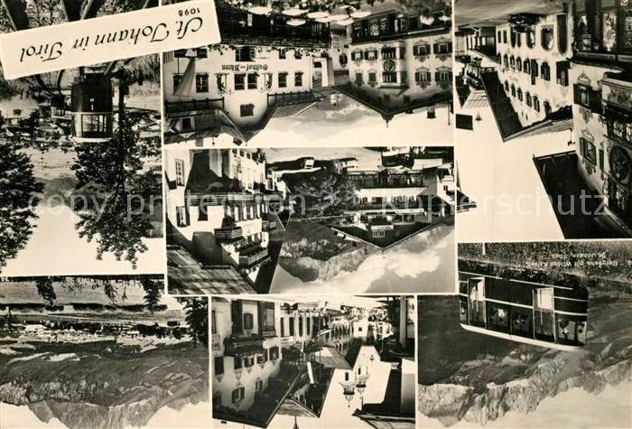 St Johann Tirol Gasthof Baeren Zahnradbahn