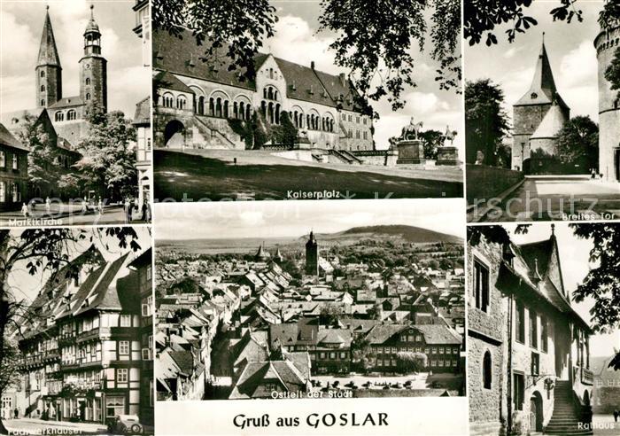 Goslar Kaiserplatz Breites Tor Rathaus