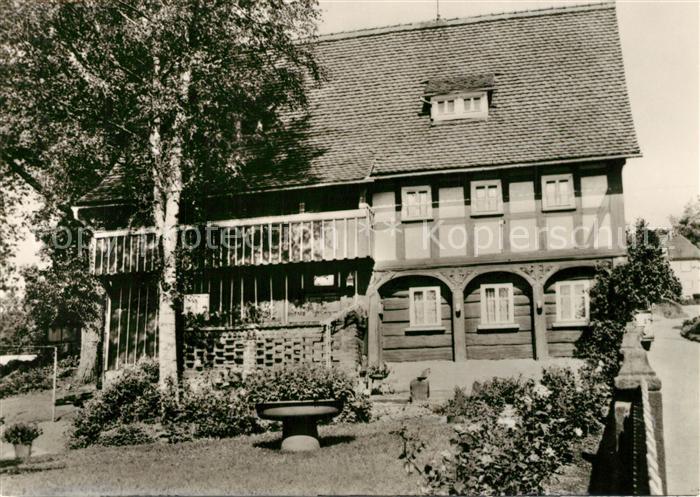 Ebersbach Sachsen Oberlausitzer Umgebindehaus