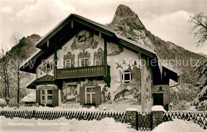 Oberammergau Rotkaepchen-Haus