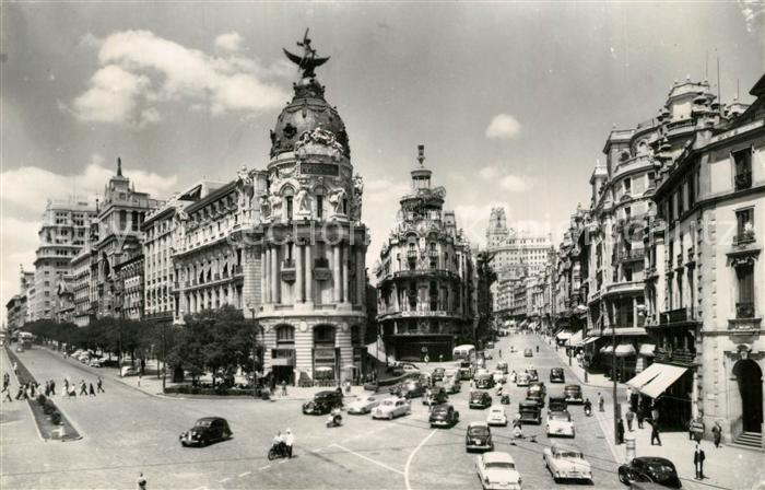 Madrid Spain Avenidas Jose Antonion Alcala