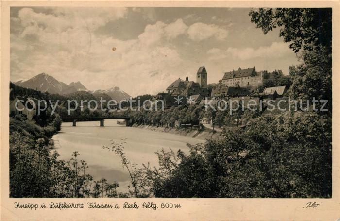 Fuessen Allgaeu Lech