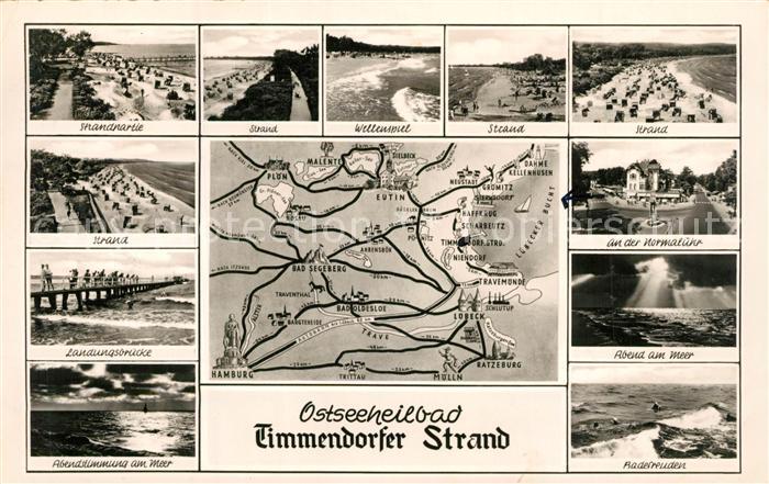 Timmendorfer Strand Landungsbruecke Strand